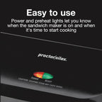 Panini Press Sandwich Maker Grill & Electric Indoor Grill