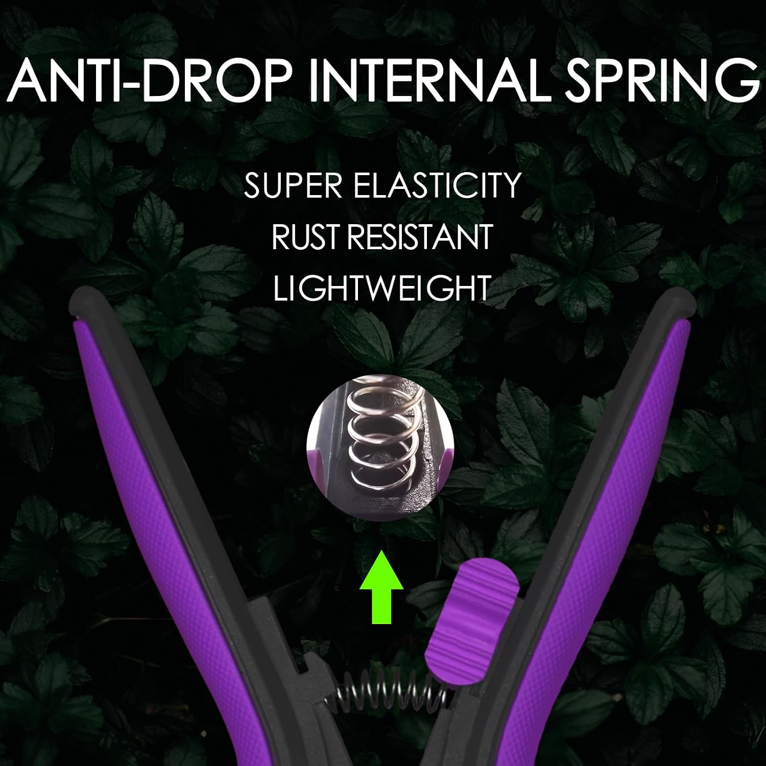Non-stick Resin Resist Blade Micro-Tip Garden Snips 6" Fluorine Coating Garden Scissors Pruning Shear Precision Bud