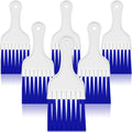 6 Packs Coil Brush Air Conditioner Condenser Refrigerator Cleaning HVAC Coil Cleaner Small Plastic Whisk Brush (Blue)
