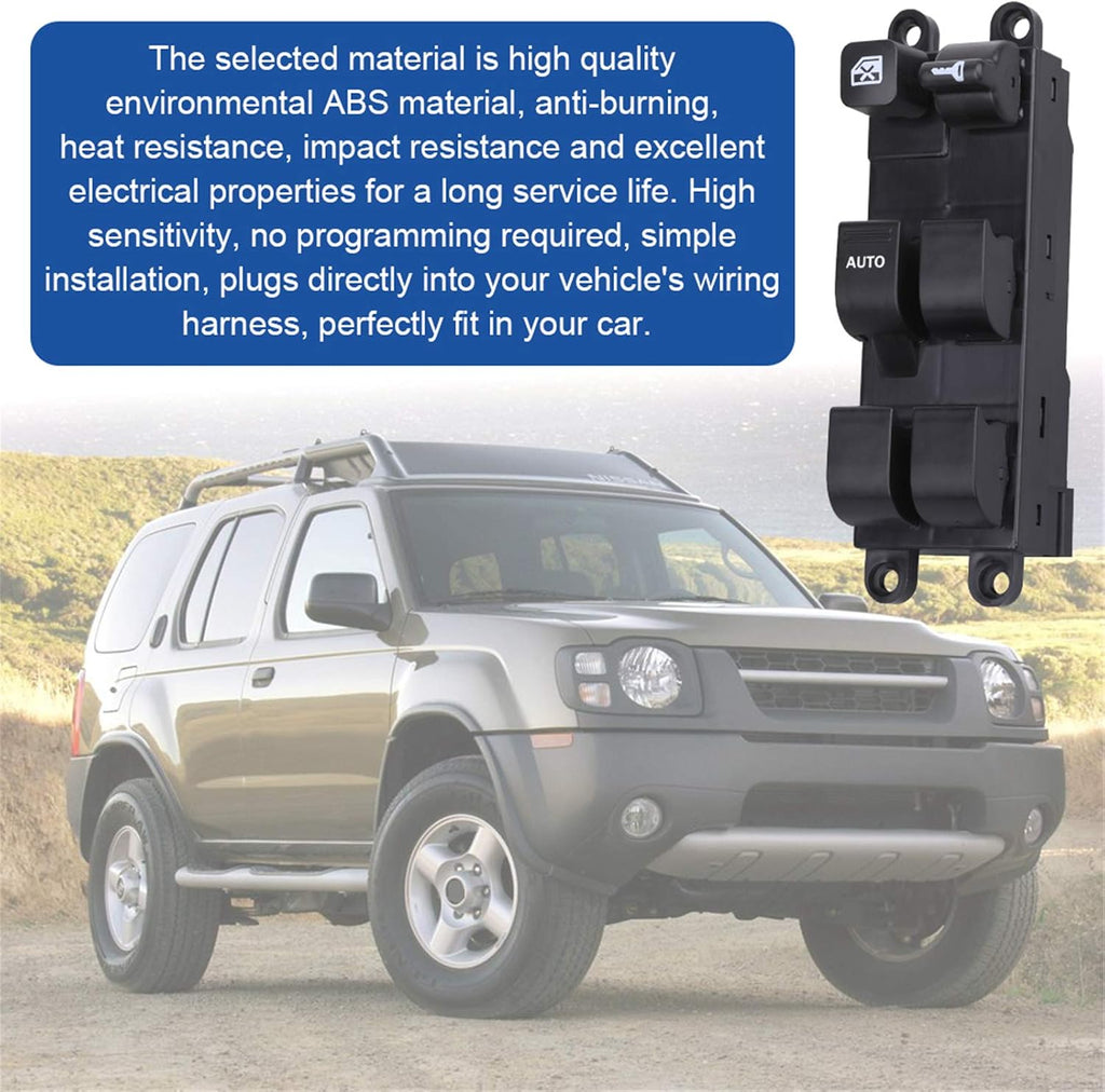 Driver Power Window Switch for 2000-2004 Nissan Frontier/Xterra
