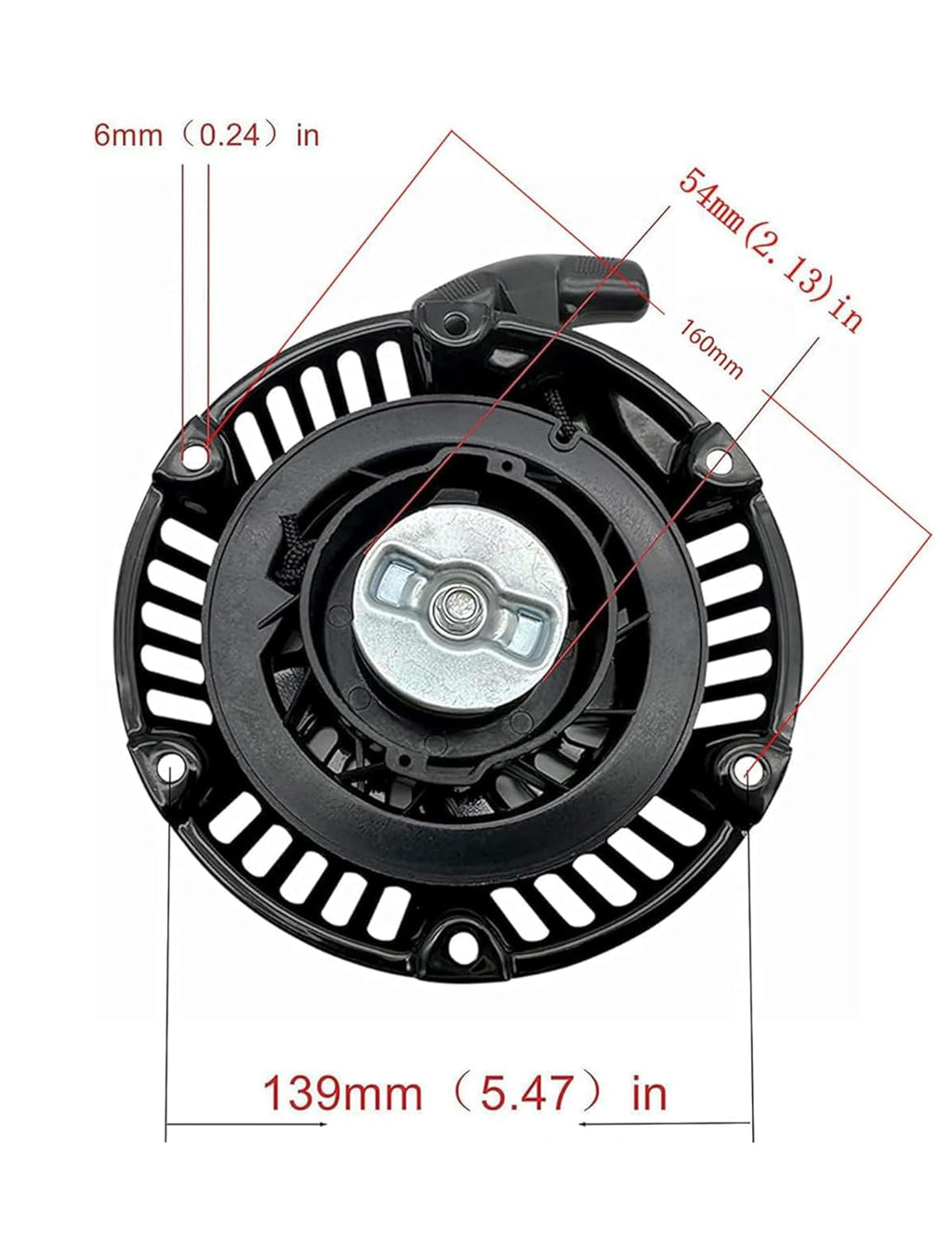 YAMAKATO 590607 797276 Recoil Starter for Briggs Stratton CR750 CR950
