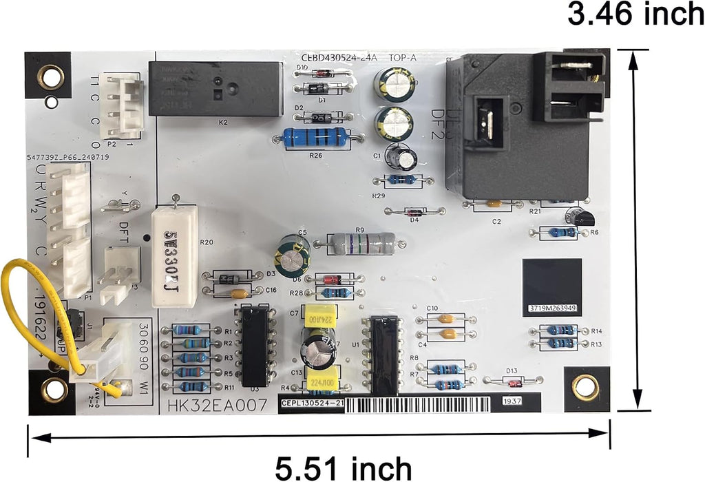 HK32EA007 Defrost Control Board Replacement for HVACR Applications