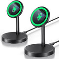 Magnetic Wireless Charger iPhone, 2 Pack 15W Fast Mag-Safe Charger Stand for iPhone 17/17 Air/17 Pro/17 Pro Max