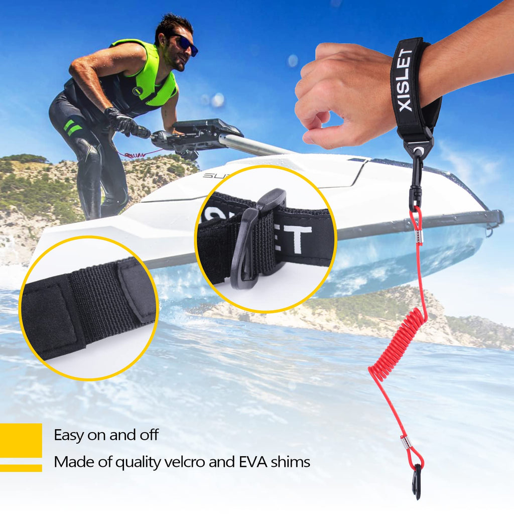 Xislet Yamaha Jet Ski Key Lanyard for Waverunner VX, Cruiser FX