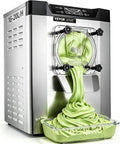 Commercial Ice Cream Machine 1400W 20/5.3 Gph Hard Serve Ice Cream Maker with LED Display Screen Auto Shut-Off Timer