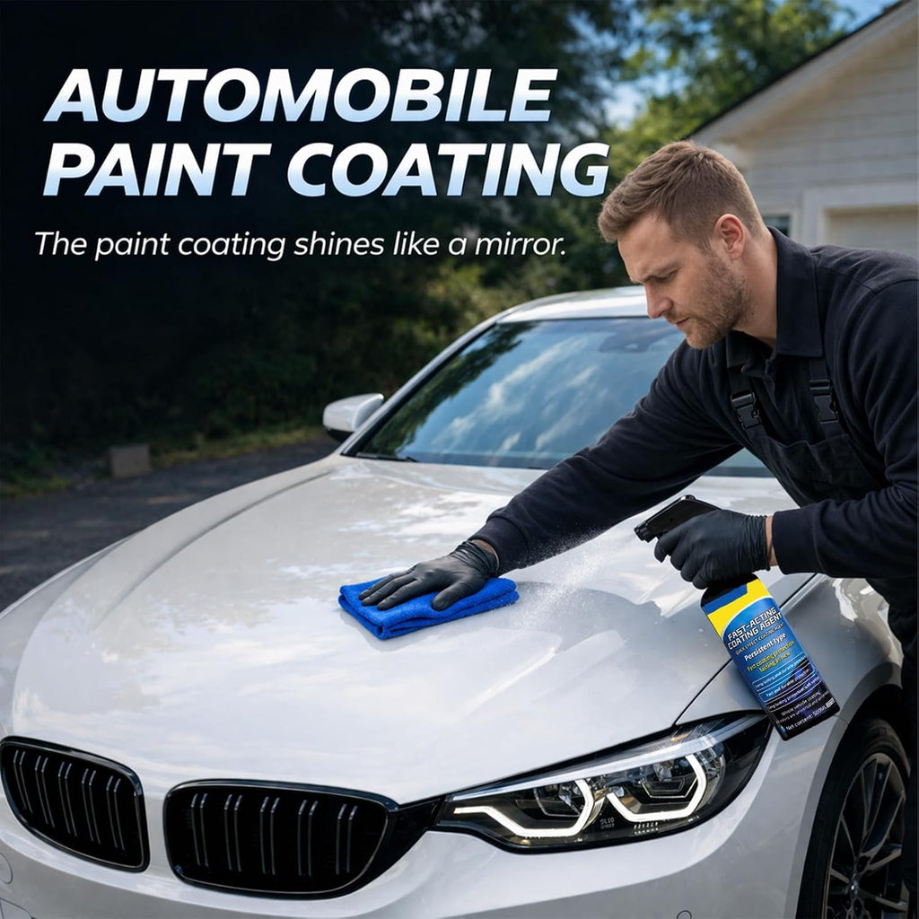 Quick Effect Coating Agent for Cars,Car Ceramic Coating Spray,2026 Upgrade Nano Quick Coat Restore Spray,Extremely