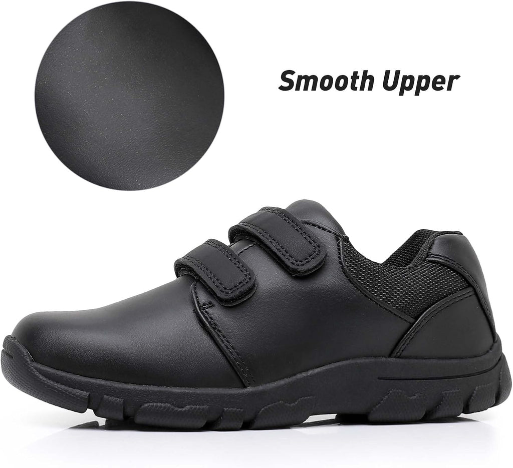 Boys School Shoes Kids Oxford Uniform Black Dress Shoes