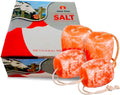 Himalayan Lick Animal Salt Block on Rope, 100% Natural and Organic for Horses/Deer/Livestock- Free of Harmeful
