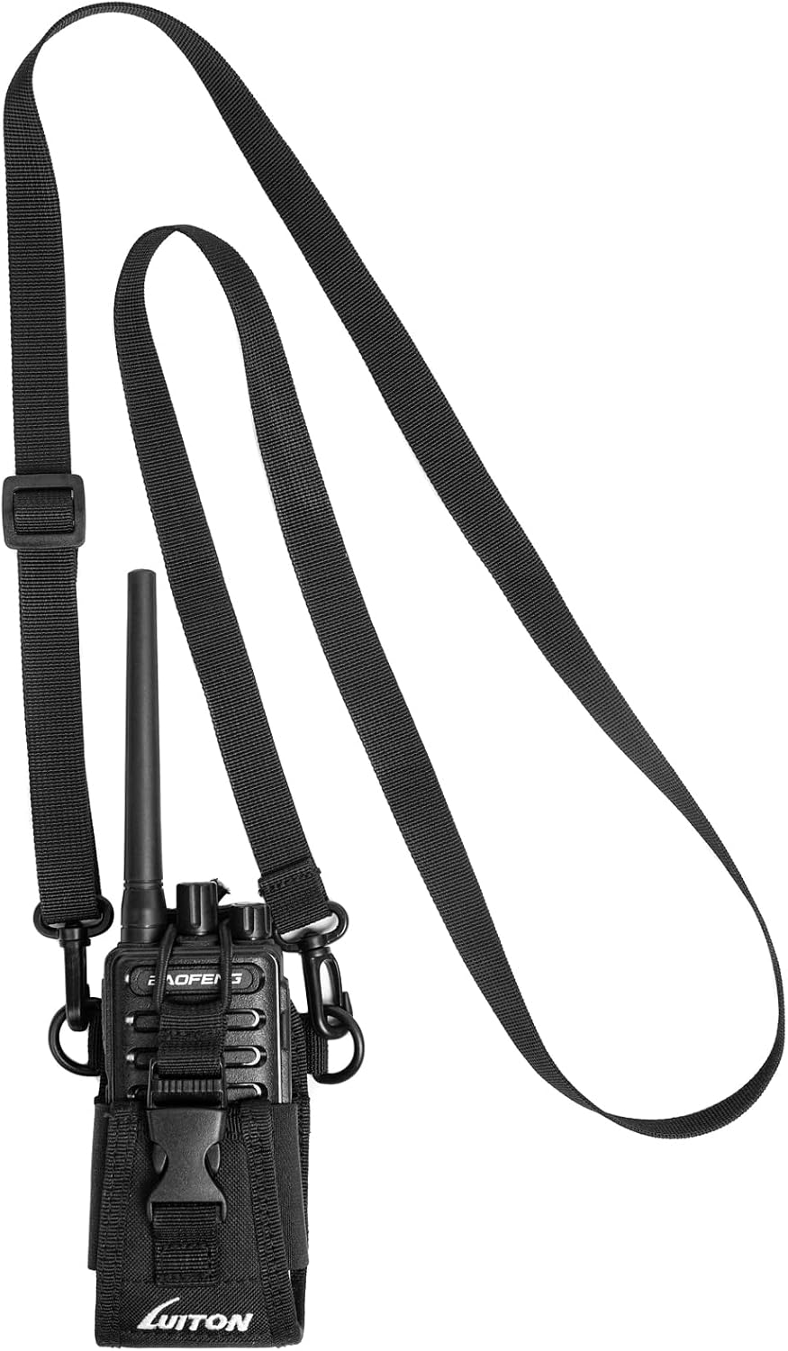 Radio Holder Walkie Talkie Pouch Molle Radio Pouch BaoFeng Radio Holster Strap Radio Case for Duty Belt Compatible