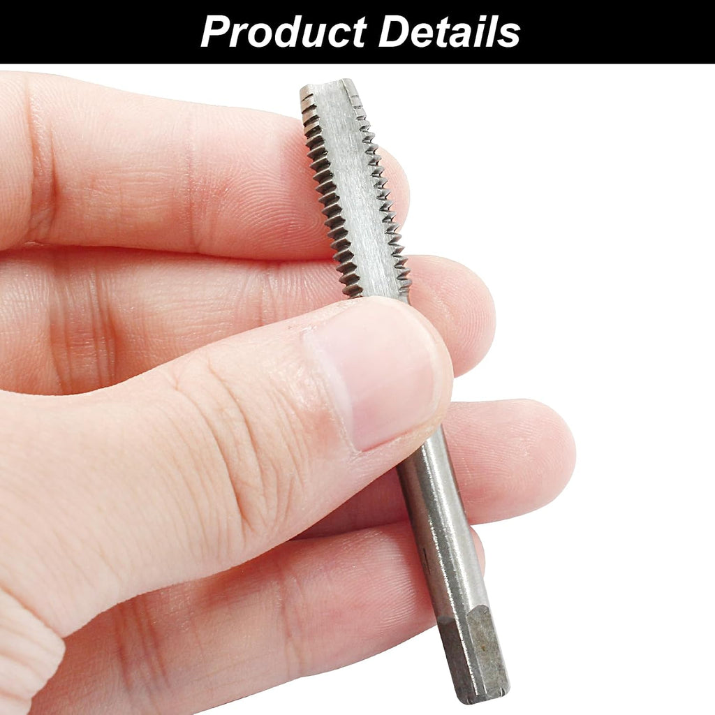 Bonsicoky Metric Machine Tap M8 x 1.25mm, 2 Pcs