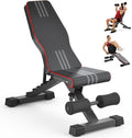 Multi-Function All in 1 Weight Bench Set - Multi-Positions Heavy Duty Weight Lifting Sit Up Bench Workout Benchs