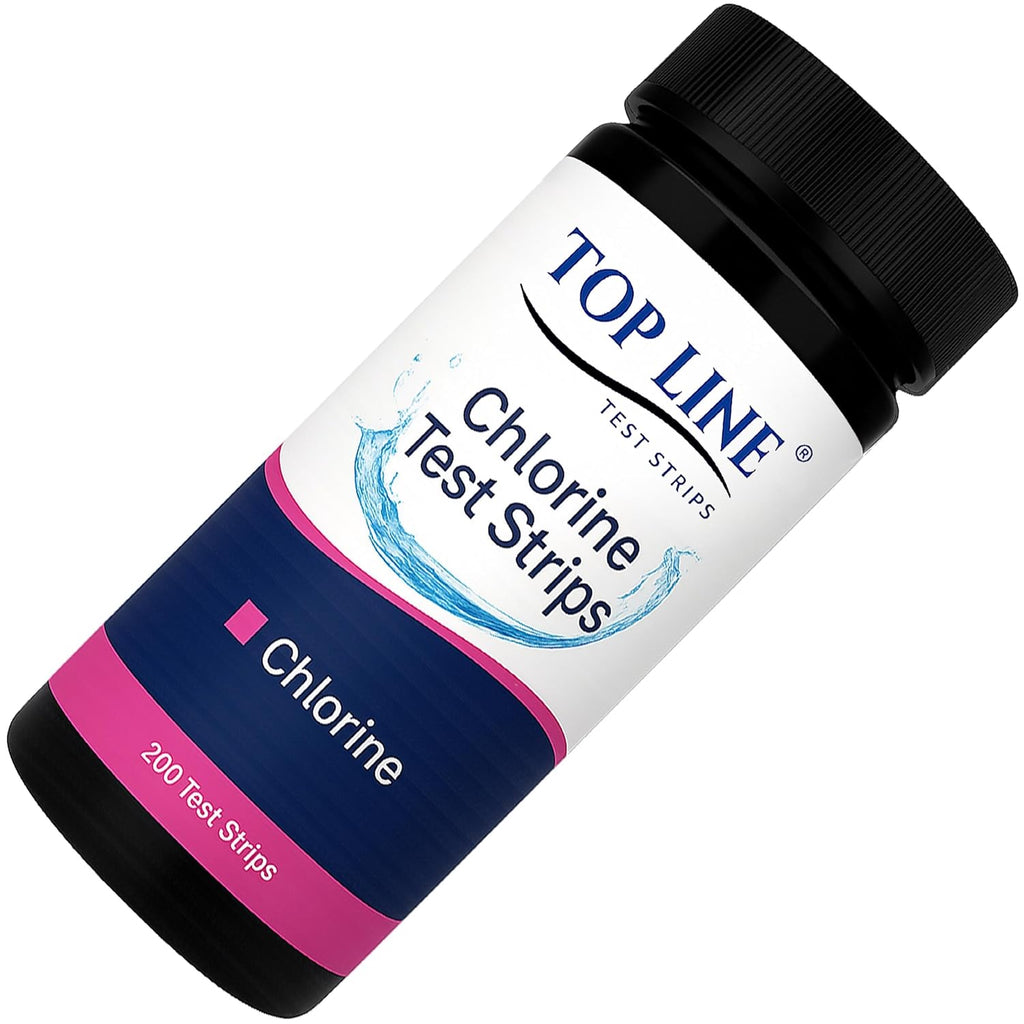 200 Chlorine Test Strips for Food Service 0-500 ppm (Value Pack) - Bleach Sanitizer Test Strips Food Service