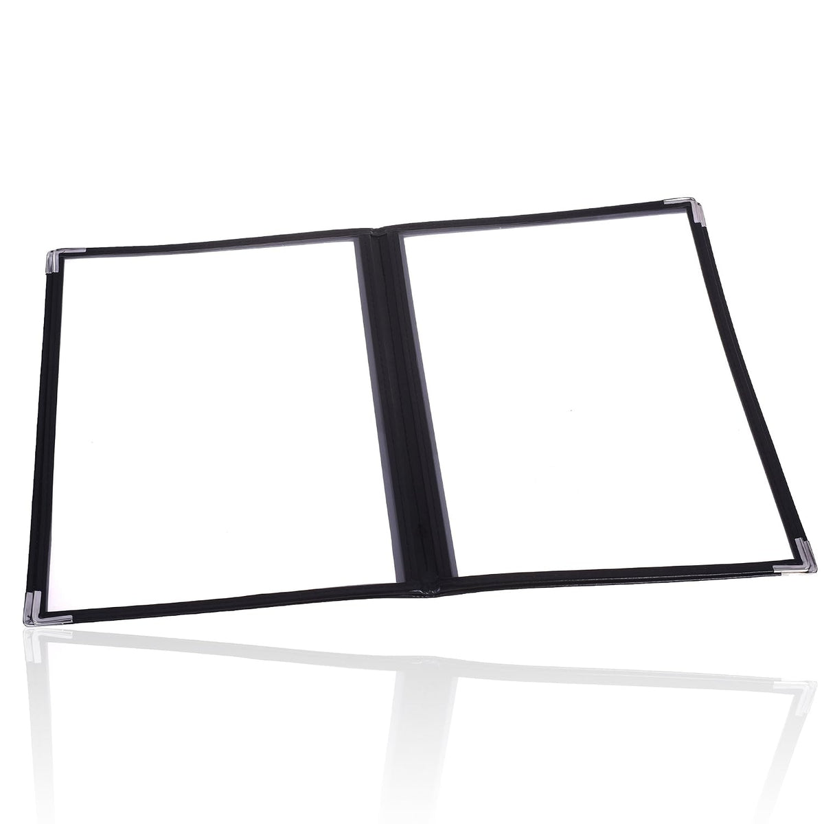 Restaurant Menu Covers Book for Bar Cafe Kitchen - Restaurant Menu Holder Menu Folder Fits A4 Size Paper, 4 Pages 8