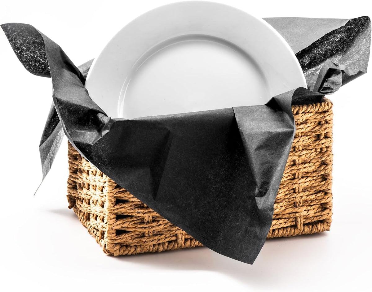 Black Tissue Paper for Gift Bags, 480 Sheets 15x20 Black Wrapping