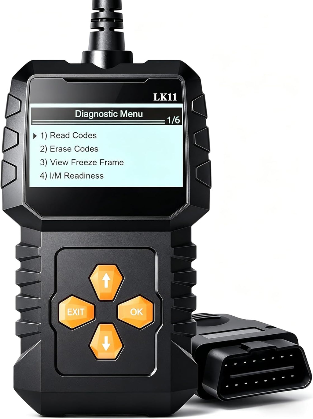 OBD2 Scanner Ease Setup Plug-Play: Clear Reset Engine Error Code | Professional Code Reader Diagnostic Scan Tools