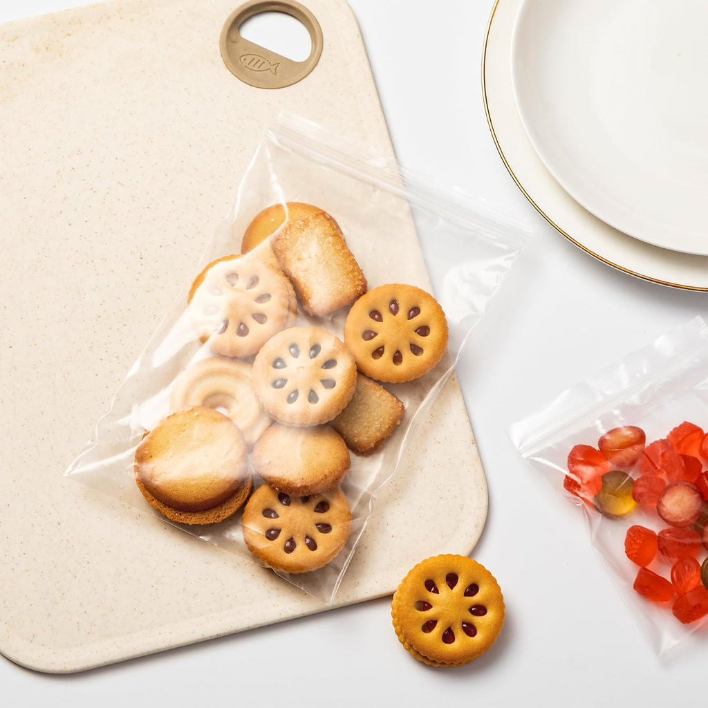 4 X 6 Inch (1000 Pcs) Clear Plastic Reclosable Zipper Poly Bags