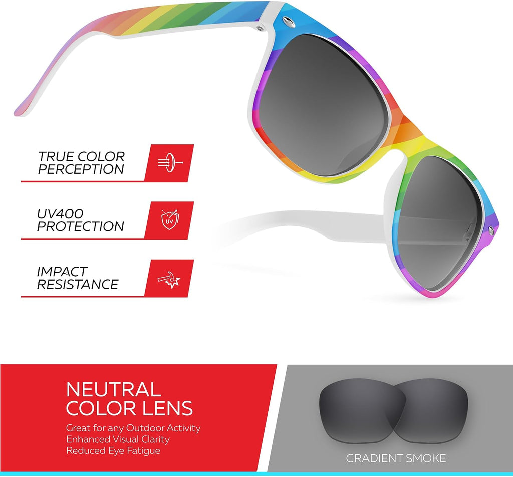 Kids Sunglasses for Boys Girls Age 3-12 - Shatterproof UV400 Toddler Children Sun Glasses
