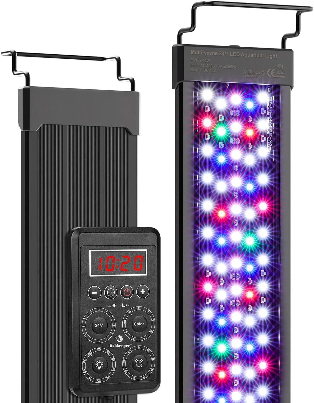 Smart LED Aquarium Light with One-Key Real-Time Sync Function