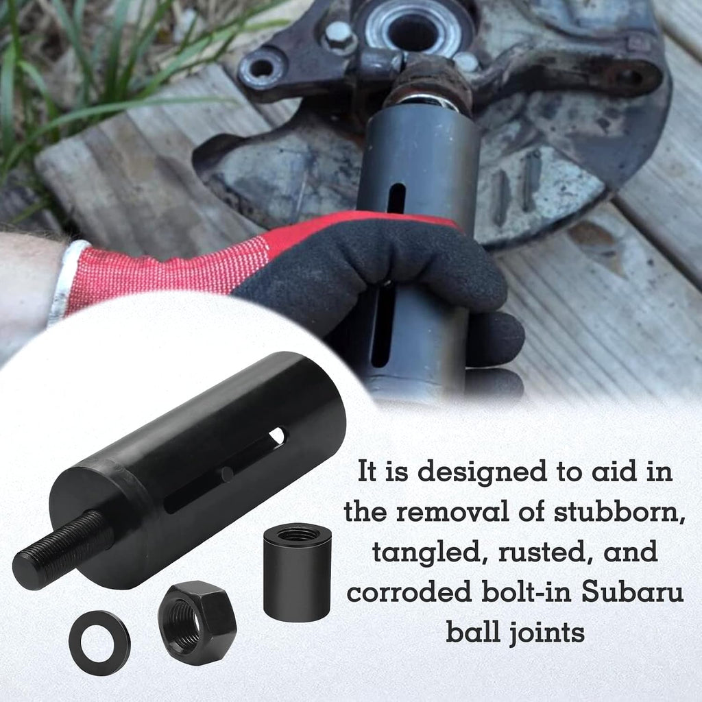 for Subaru Ball Joint Puller Suitable Ball Joint Separator for models such as Subaru Baja 2003 up, Legacy 1990 up, Impreza 1993 up, Forester 1998 up, Outback 2000 up, etc Bolt Joint Removal Tool
