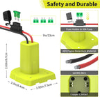 Kzreect 2 Pack for Power Wheel Adapter Compatible with Ryobi 18V Battery