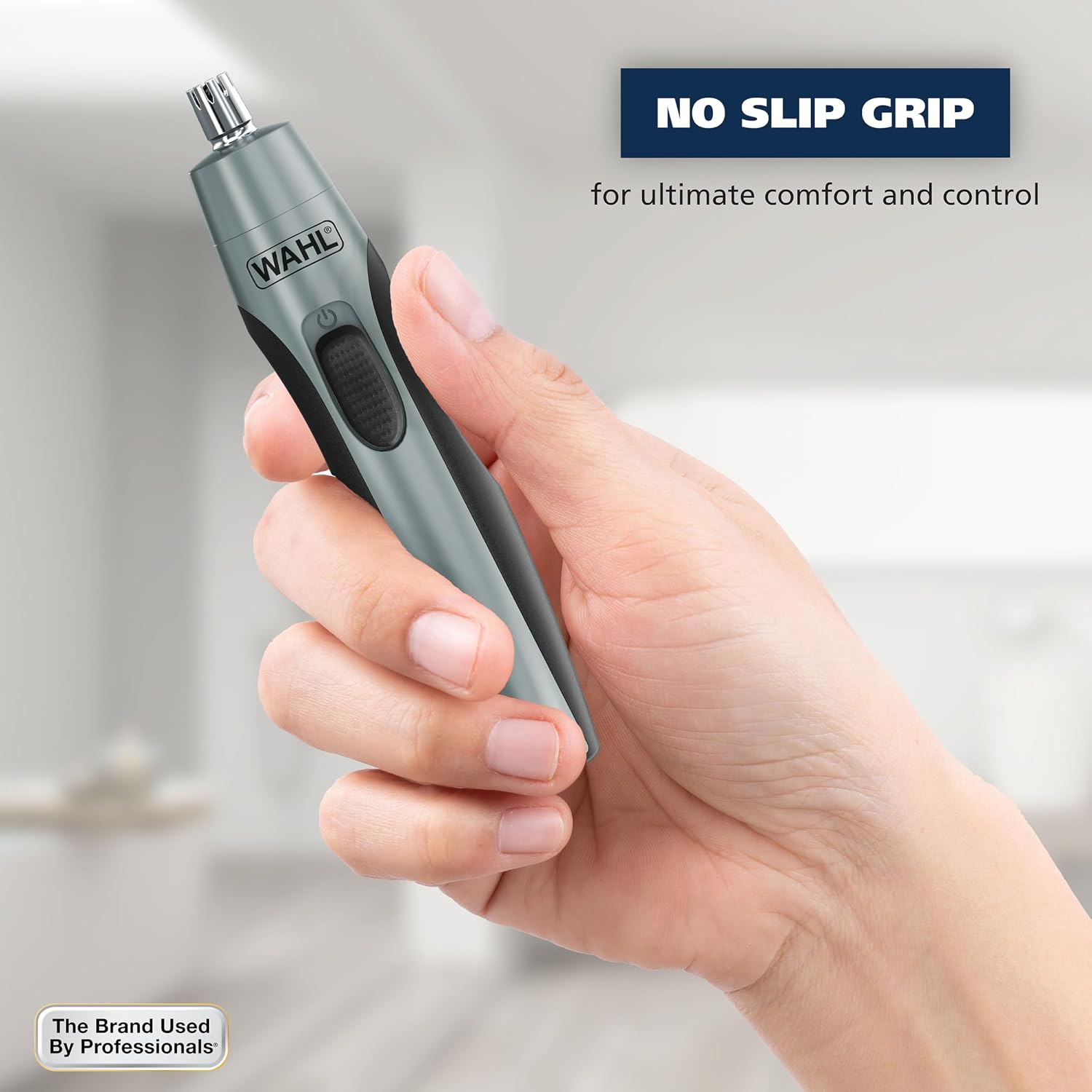 Clipper Battery Operated Precision Ear & Nose Hair Trimmer for Men | Travel-Ready Aa Battery Ear And Nose Hair