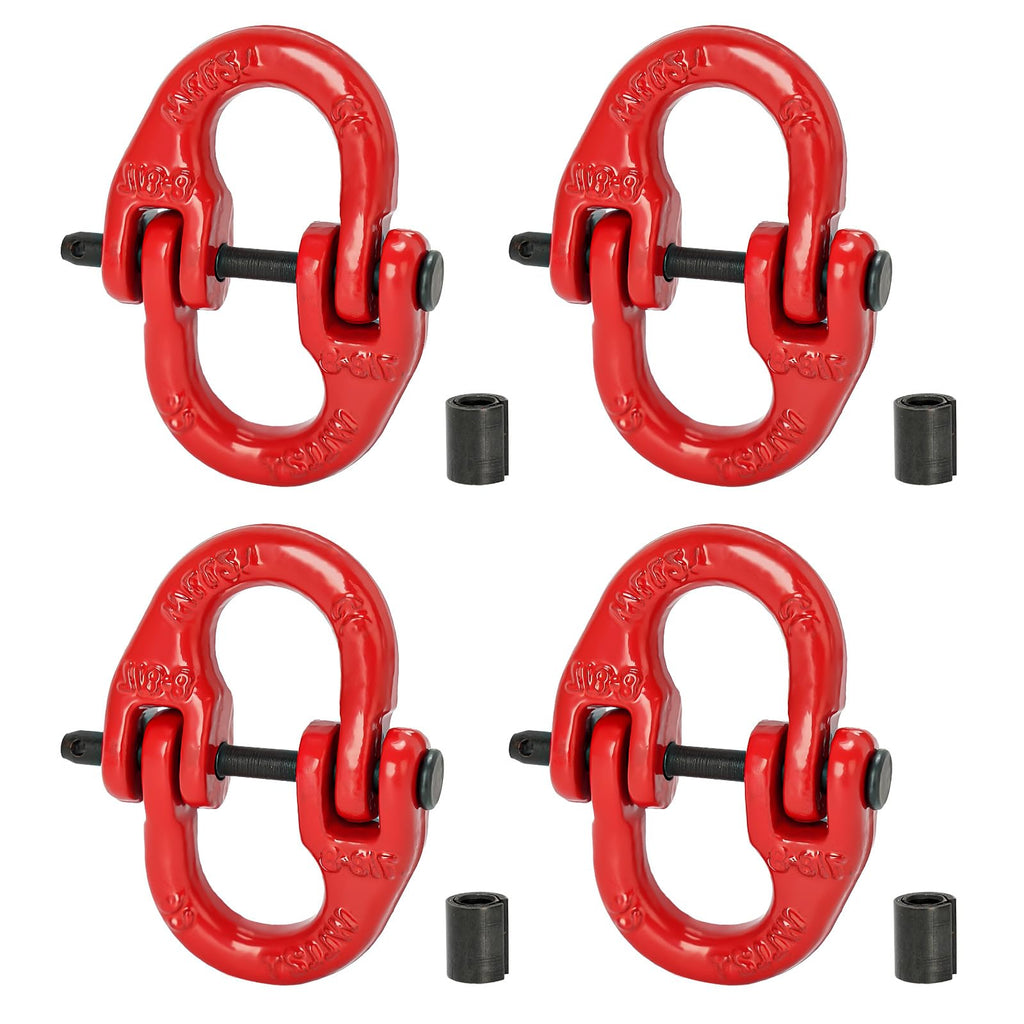 Lechansen G80 Safety Chain Connector Link, 5/16" Hammerlock Coupling Link