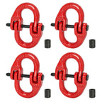 Lechansen G80 Safety Chain Connector Link, 5/16" Hammerlock Coupling Link