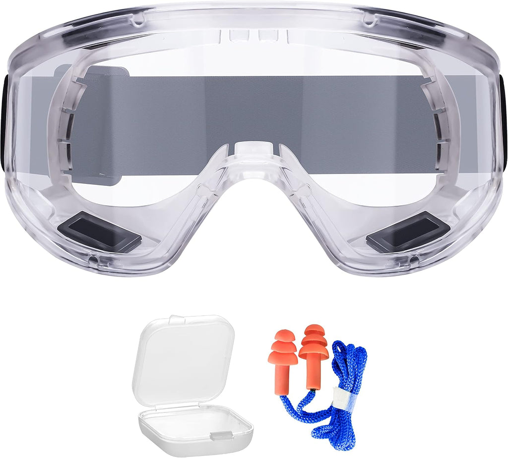 Vision-1000 Anti-Fog Safety Goggles, ANSI Z87.1 Anti-Scratch | Impact-resistant protective goggles for Painting