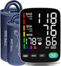 Blood Pressure Monitor,Automatic Upper Arm Blood Pressure Machine with 3x199 readout,5.4 inch LED Large
