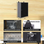 Steel Wall Mounted Storage Cabinet, Metal Hanging Tool Cabinets