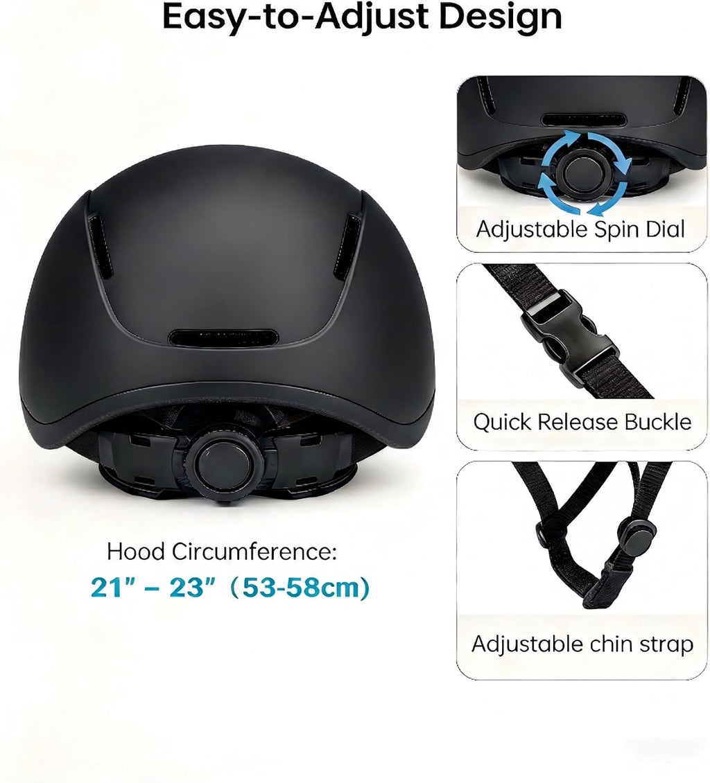 Kids Horse Riding Helmet Ventilated Adjustable 20.8-22.8" / 53-58cm