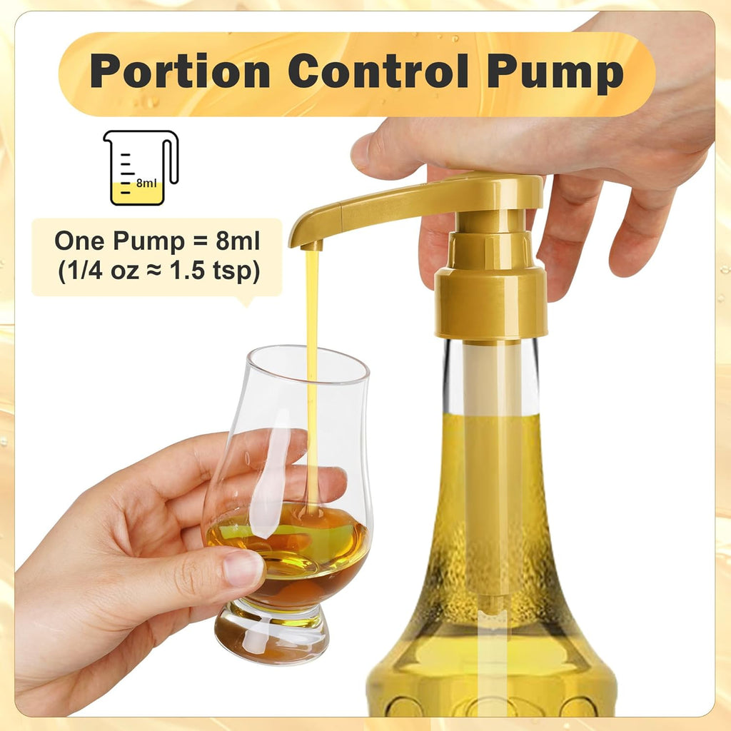 Coffee Syrup Pump Fits Monin Syrup, Pump for Monin 750ml Glass Bottle