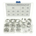 240PCS Metric 8-30mm 304 SS Internal Snap Rings C-Clips Kit