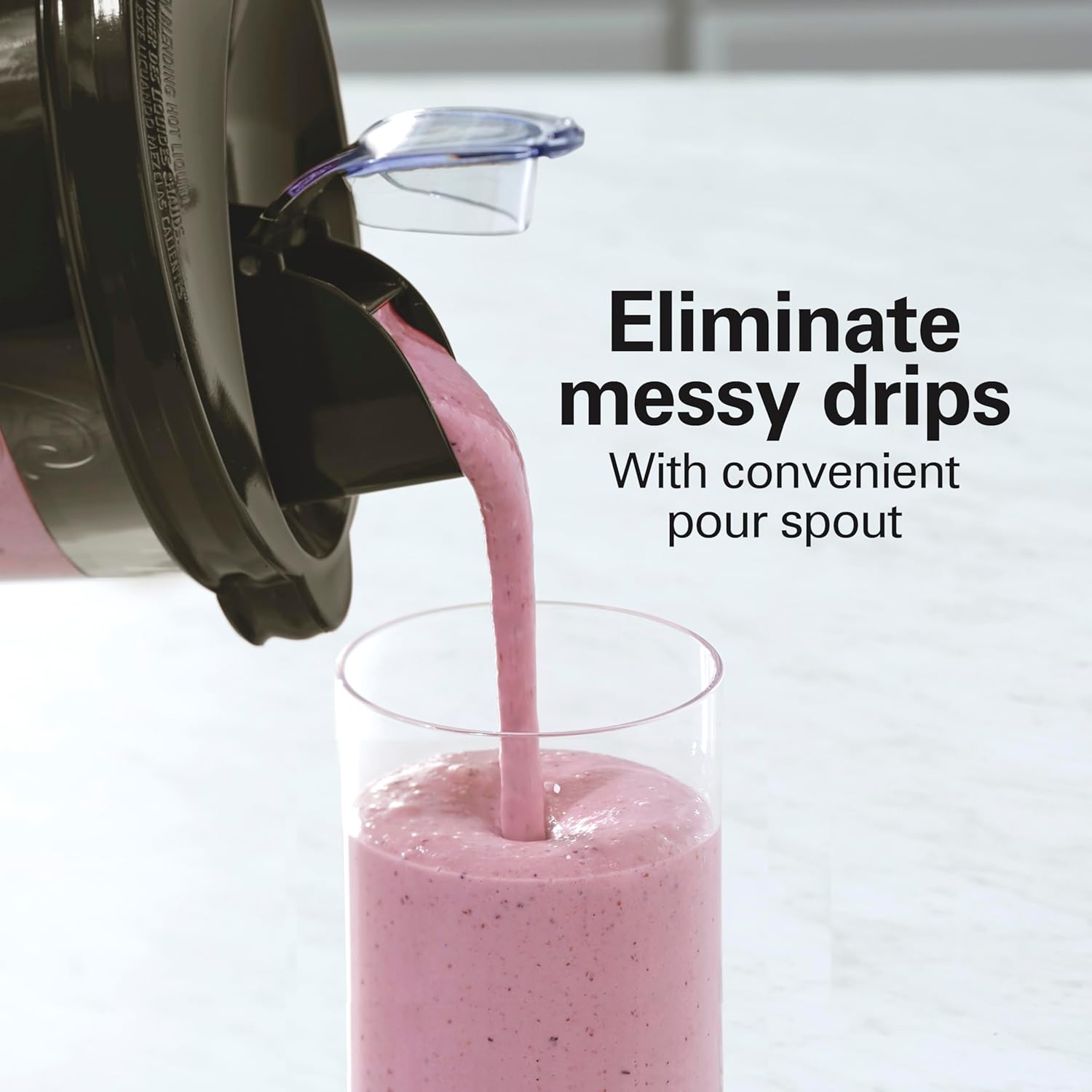 Power Elite Blender For Smoothies With Wave Action System | 40 oz. Glass Jar | 12 Functions Including Puree, Crush
