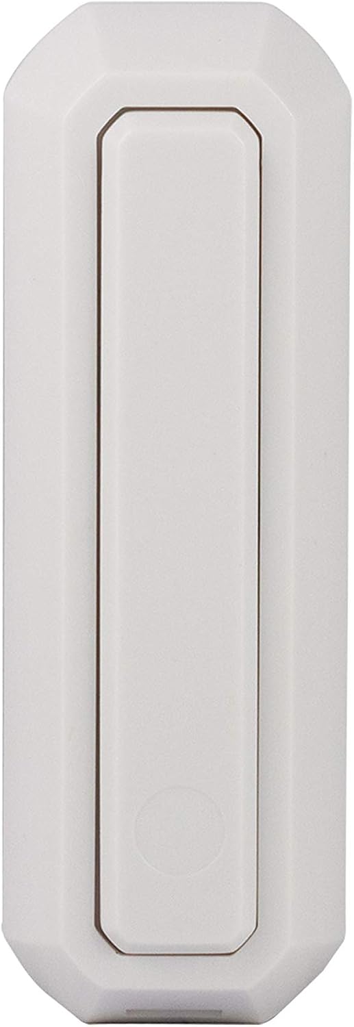 Philips Direct Wire Push Button Doorbell, DIY, Fix Broken Door Chime Button | White, DES4111R/27