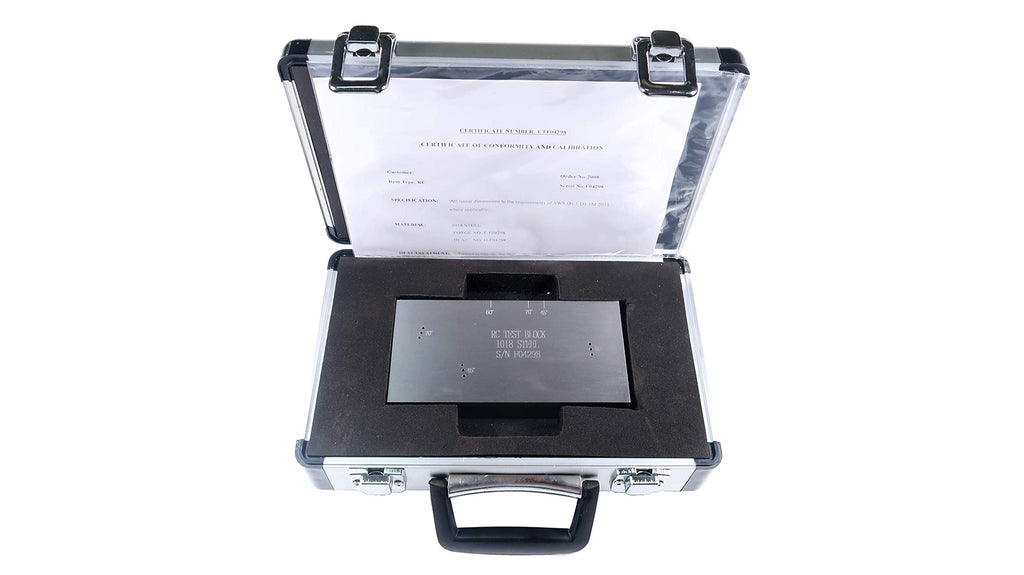 1018 Steel RC/AWS Resolution Reference Block UT Calibration Block