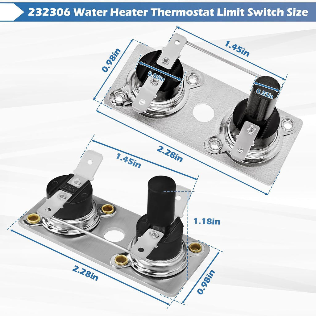232306 & 232282 Thermostat Water Heater Limit Switch Kit