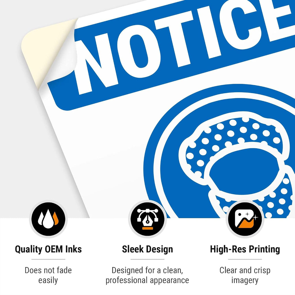 Hairnets and Beard Covers Required in This Area Sign, OSHA Sign