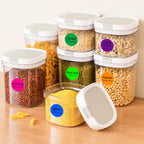 1 Inch 8 Colored Dot Stickers, 4000PCS Round Sticker Label Dots