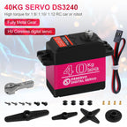Digital Servo Full Metal Gear High Torque… (2Pcs 40KG)