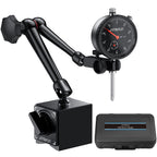 Dial Indicator with Magnetic Base Set, 0-1"/0.001" Precision