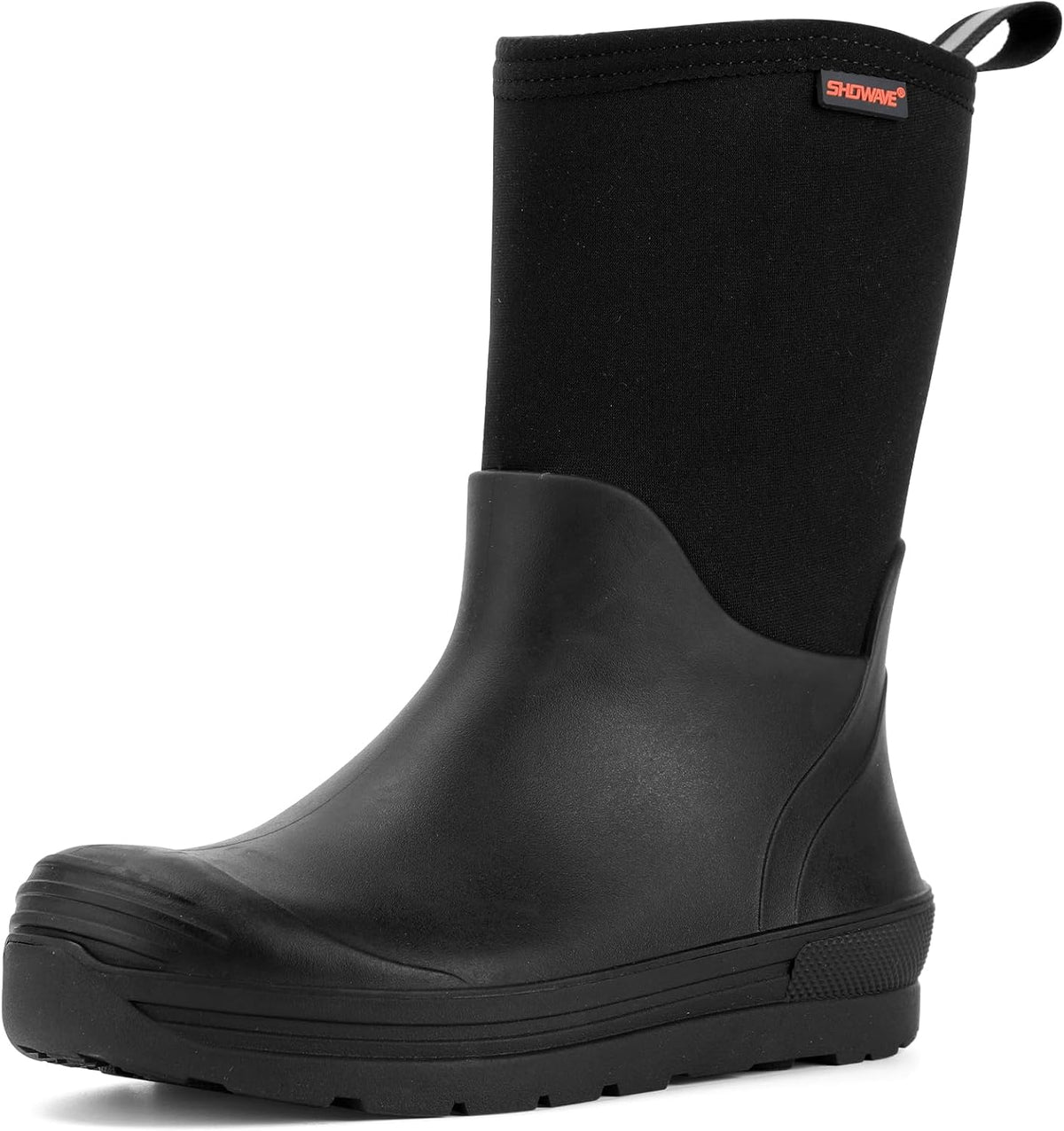 Kid's Rain Boots Waterproof Rubber Mud Boot Boys Girls Insulated Durable Neoprene Outdoor Boots All Seasons