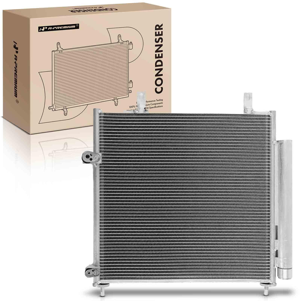 A-Premium Air Conditioning Condenser Compatible with Mitsubishi
