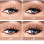 Matte Liquid Eyeshadow - 8 Neutral Nude Colors, Smooth Creamy Finish, Waterproof, Long Lasting