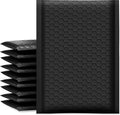 Bubble Mailers 6x10" Black Usable Size 6x9" Padded Envelopes 25 Pack
