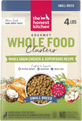 Whole Grain Chicken & Superfoods Whole Food Clusters, Vet Crafted Human Grade Dry Dog Food for Small Breeds, Skin