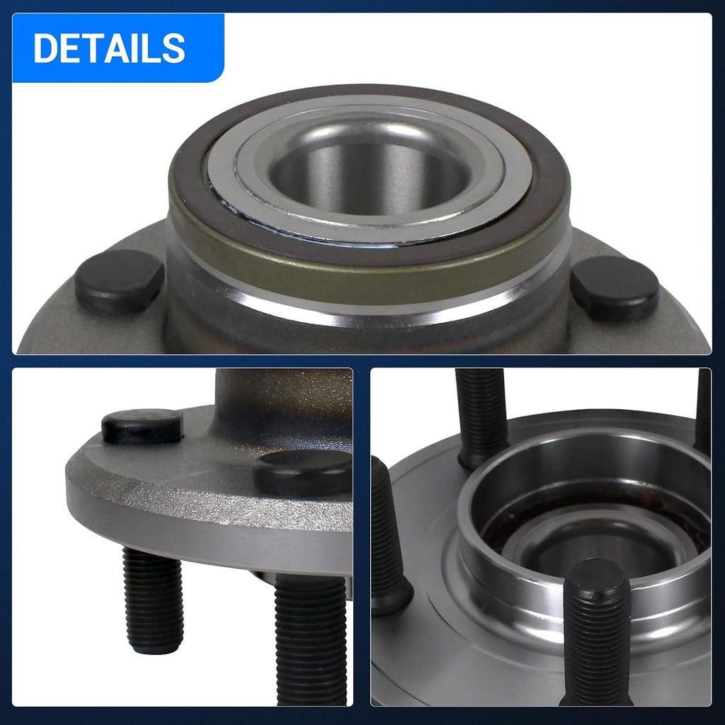 Autoround 513224 RWD Front Wheel Hub Assembly Fit for Dodge Charger 2006-14