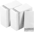 400 Pack Paper Napkins, Soft Dinner Napkins, 3 Ply, Silver