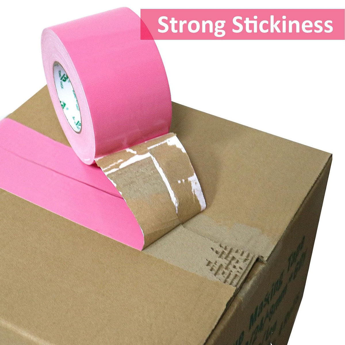 1Pack 3inch Duct Tape Heavy Duty Waterproof Pink 9Mil 20Yds