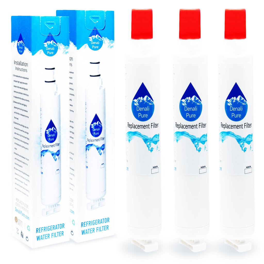 3-Pack Replacement for Whirlpool G2IXEFMWB02 Refrigerator Water Filter